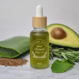 Bomb Growth Hair Oil, Nourishing Care Oil for Thickening and Strengthening Tresses