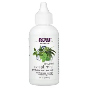 NOW Foods Solutions, Activated Nasal Mist, 2 fl oz (59 ml)