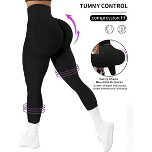 Women’s Sport High-Waisted Seamless Slim Leggings – Resilient, Soft-Touch, Quick-Drying, Breathable, 4-Way Stretch, Butt-Lifting Leggings for Hiking, Running, Cycling, Yoga, Pickleball, Exercise, and Casual Wear