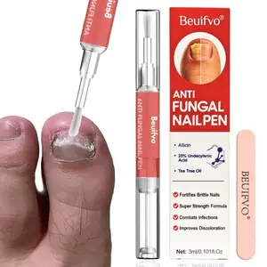 Beuifvo Fungal Nail Pen with Allicin & Undecylenic Acid, Nail Health Care Pen, Nail Fungus Care Pen for Solving Fungal Nails and Other Nail Problems, Nail Supplies Daily Care Nails Kit Set, Nail Tech Supplies,Self Care Tools