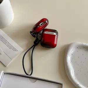 Earphone Case with Keychain, Earphone Protective Cover, Earphone Accessories Compatible with AirPods Pro2/AirPods Pro/AirPods4/AirPods3/AirPods2, Headset