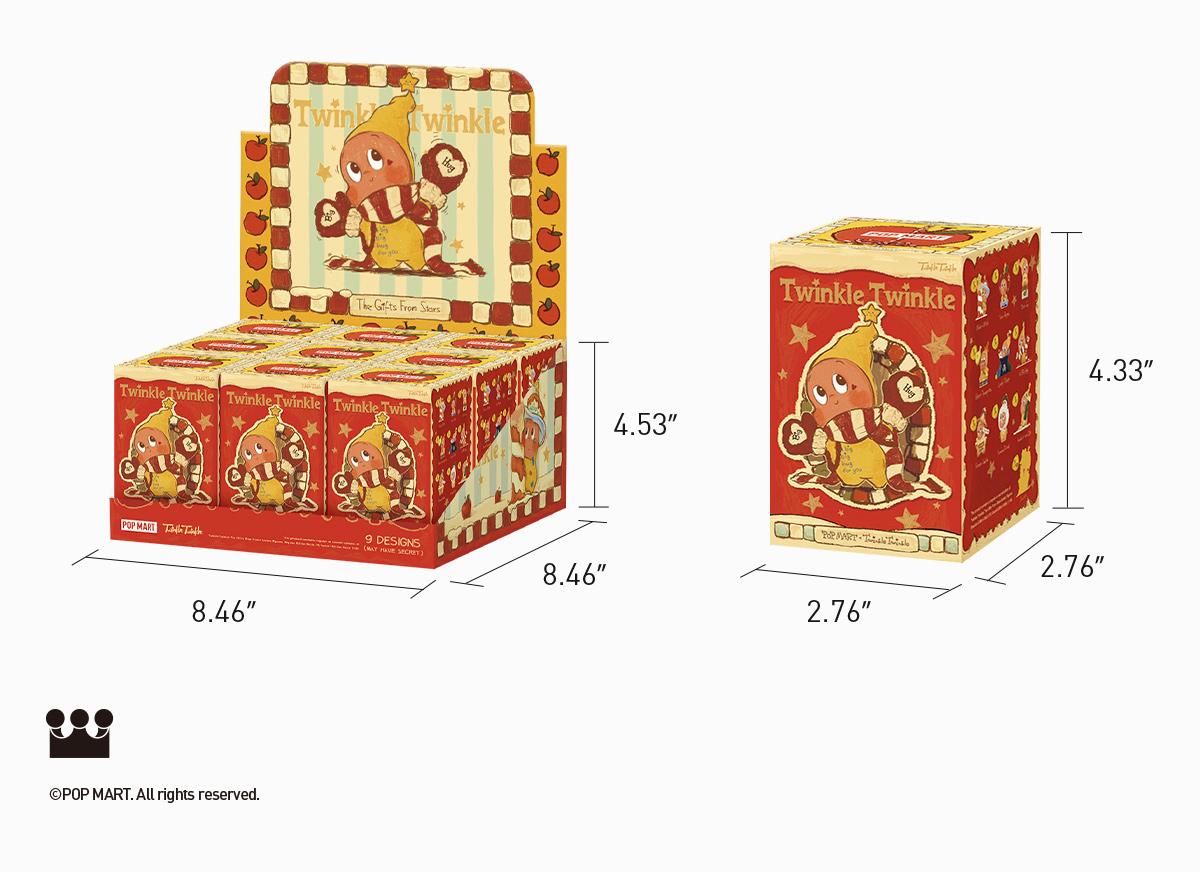 POP MART Twinkle Twinkle The Gifts From Stars Series Figures, Blind Box, Mystery Box