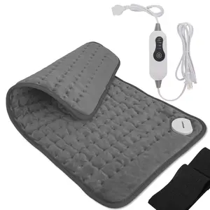 Electric Blanket, Electric Heating Pad For pain relief, dual-use for dry or wet therapy Suitable for home/office/travel Relieves menstrual cramps and body aches Heating pad, machine washable Eco-friendly materials Fleece with Heated Massage Table 3D Calen