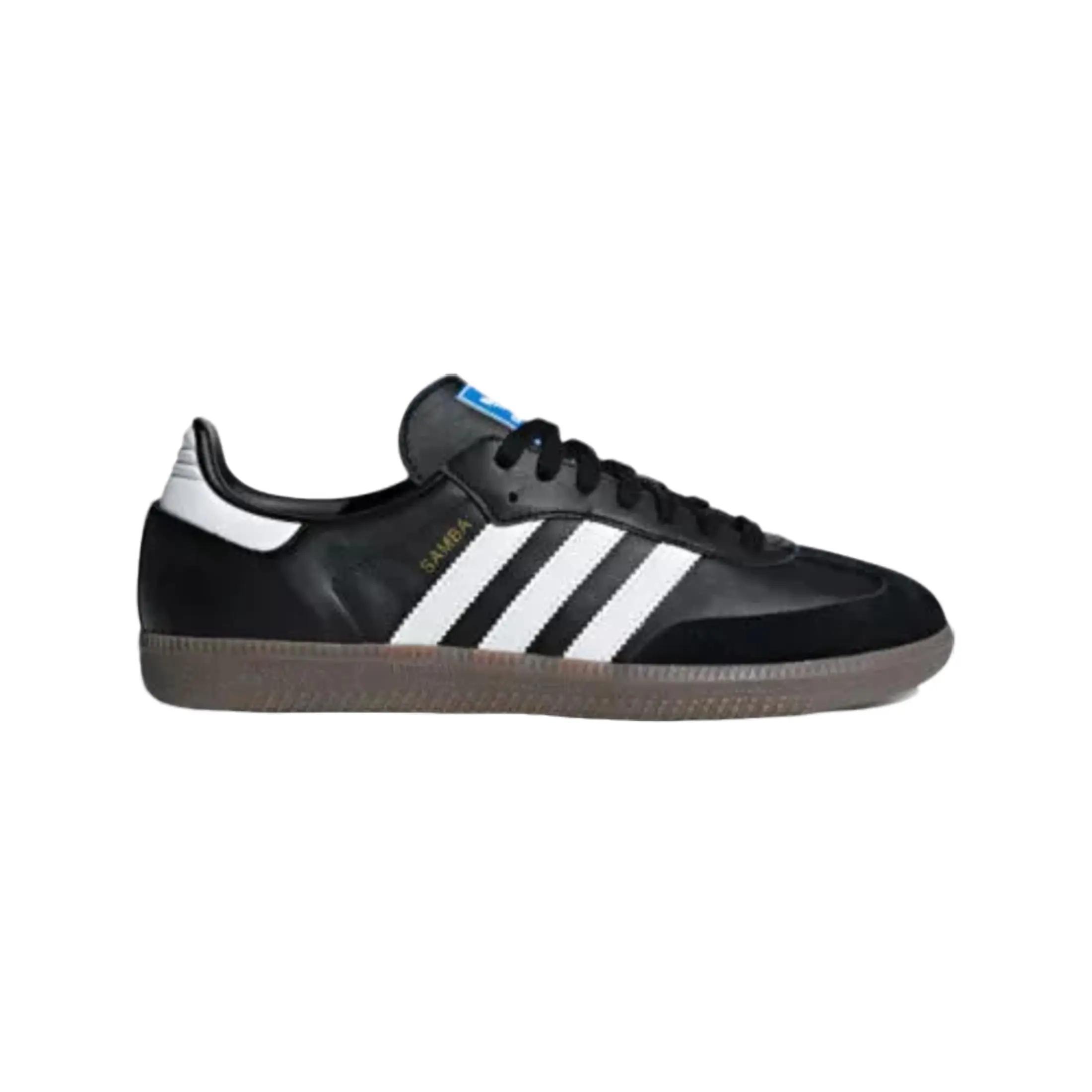 Adidas Samba OG Black White Gum B75807 Mens Fashion Shoes New