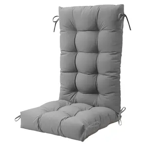 NAVINE Rocking Chair Cushion, Thickened Patio Chair Cushion,30×19.6×5.14 Inches, Glider Rocker Replacement Cushions with Ties, Waterproof & UV-Protected, for Indoor Outdoor