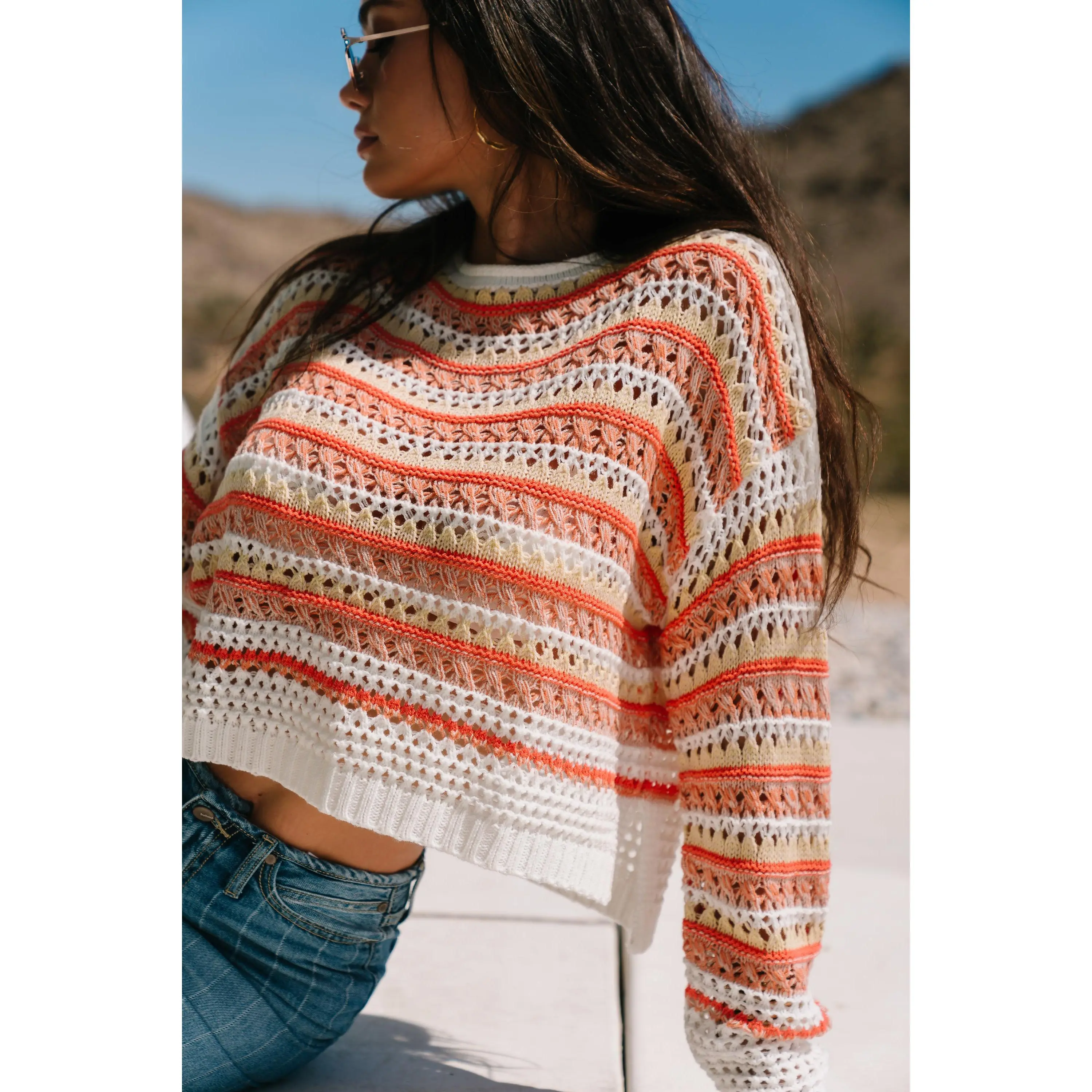 Correy Striped Sweater