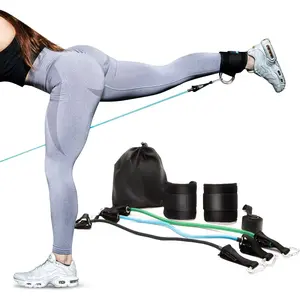 Ankle Kickback Strap with Resistance Bands for Butt & Hip Exercises