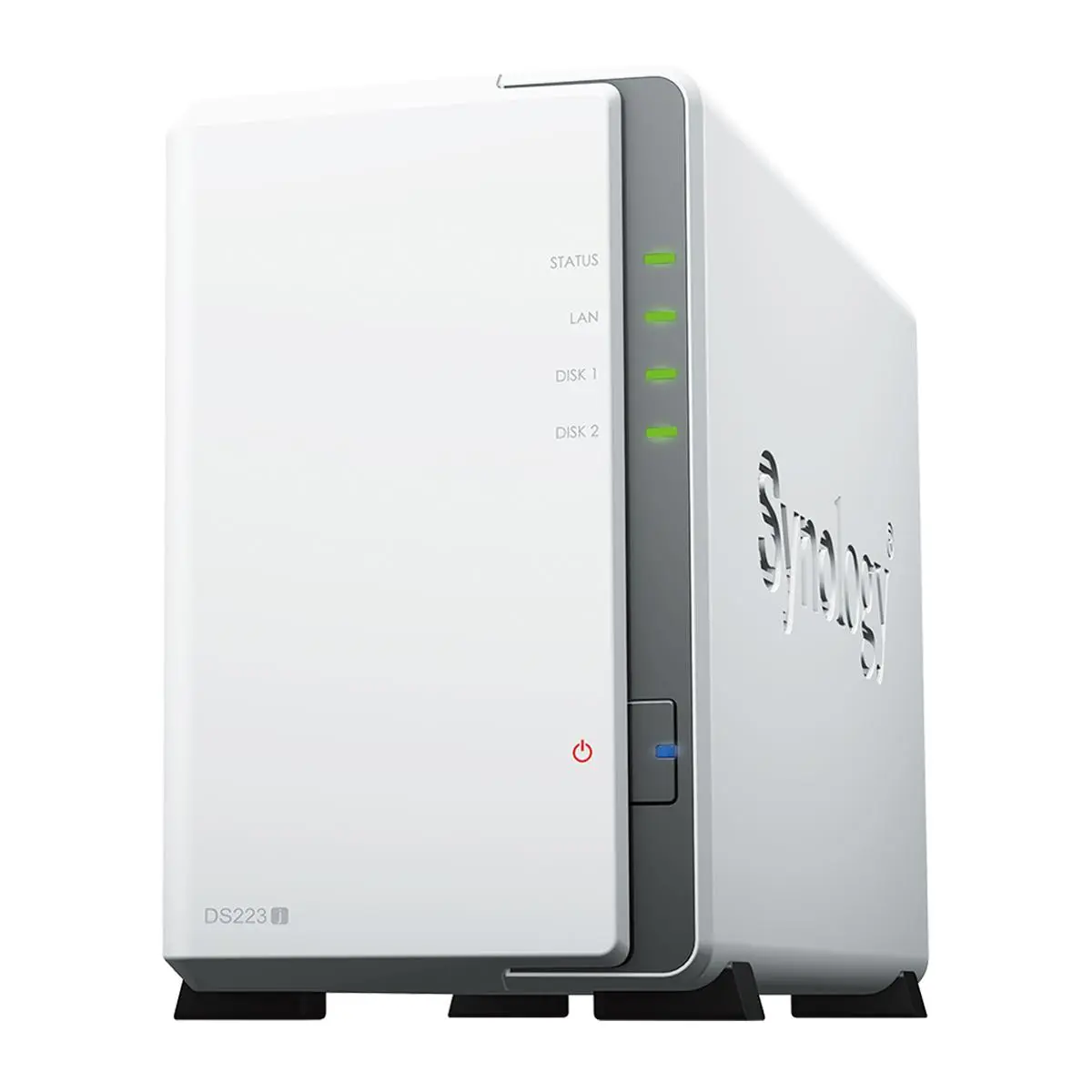 Synology DiskStation DS223j Dual-Bay Storage NAS (Diskless), Ideal for Home Users