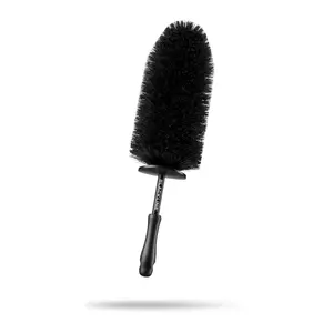 BLACKLINE Wheel Barrel Brush – Premium Deep Cleaning Wheel Brush for Brake Dust, Wheel Barrels, Spokes, and Hard-to-Reach Areas