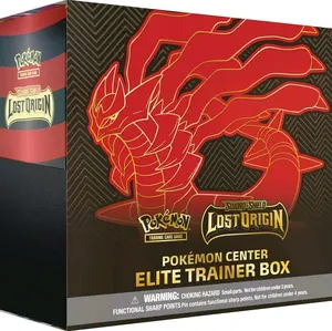 ASK FOR PICS! SEAL MIGHT NOT BE PERFECT!Pokémon Center Lost Origin Elite Trainer Box Sword & Shield TCG Trading Card Game Collectible
