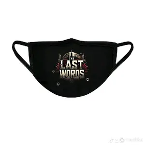 The Last Words Face Mask The Last Words Face Mask