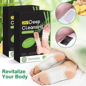 24PCS Herbal Foot Detox Patches with Ginger & Bamboo Vinegar – Overnight Foot Pads for Relaxation, Sleep Support, Foot Care & Daily Wellness – Natural Adhesive Detox Foot Pads for Men & Women Home Self Care
