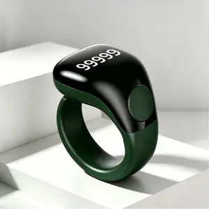 Ifayrid Smart Bluetooth-compatible Ring Zikr Counter, Waterproof Silent Prayer Reminder, APP Sync, Multiple Sizes, Muslim Gift for Ramadan