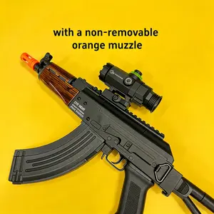 Electric Automatic Game Toy Launcher,with a non-removable orange muzzle