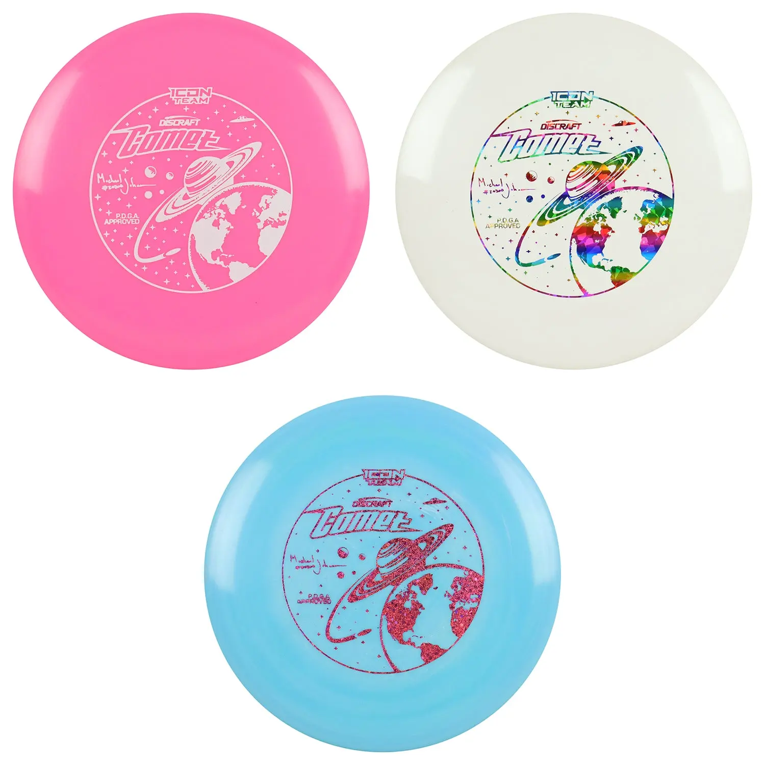 Discraft Disc Golf 2026 LE Michael Johansen Icon ESP FLX Comet - Choose Exact