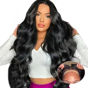 [NEW IN] GARAXIS 5x5 Glueless Body Wave Wigs Human Hair Pre Plucked Pre Cut HD Lace Closure Wigs Human Hair Wear and Go Glueless Wig Human Hair TiktokSummerTurnUp, Lace Frontal Wig, Body Wavy Wigs