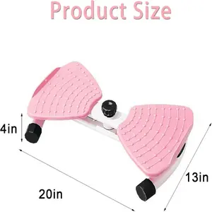 Core Training Waist Twist Board Slimming Twister with 265 Lbs Capacity Adjustable Noiseless Twisting Machine Home Fitness Gear for Women Men 9999 Blue Effective Workout