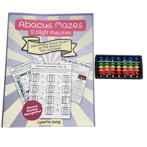 2 Digit Abacus Mazes Workbook