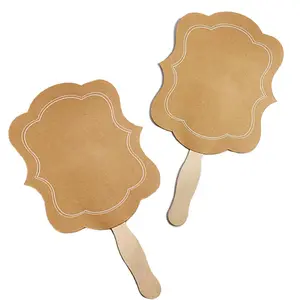 Kate Aspen Kraft Hand Fans, Party Favor and Décor