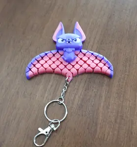 3D Printed Flexy Bat Keychain