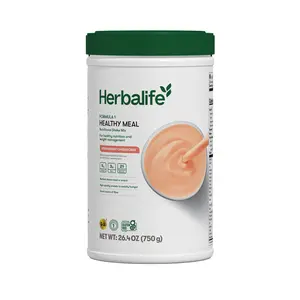 Herbalife Formula 1 Healthy Meal Nutritional Shake Mix Strawberry Cheesecake 750g Gluten Free Daily Nutrition Wellness Routine with Essential Vitamins & Minerals Protein Blend from Soy and Dairy Sources - Flavor - Taffy, Beverage