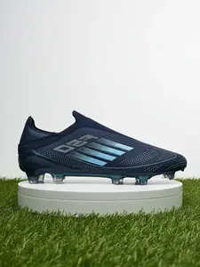 Men's Breathable Low-Top Football Shoes with Ag Long Studs, Professional Anti-Slip Durable Sports Training Sneakers, Football Field Boots