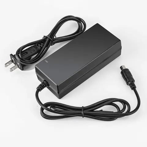 42V 1.5A 84W Fast Charging Round Plug Electric Kick Scooter Charger - Durable Material Adapter with LED Indicator, Circuit Overload Protection, Over Voltage Protection, Foldable ES Series Fit for ES4, ES2, ES1L E-Bikes