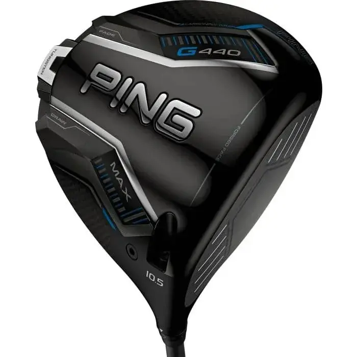 PING G440 MAX Golf Driver - Free Hosel, Carbonfly Wrap Design, Low CG, Forgiving Performance (Sports & Outdoor Ball Sports Golf Clubs), Ping Driver