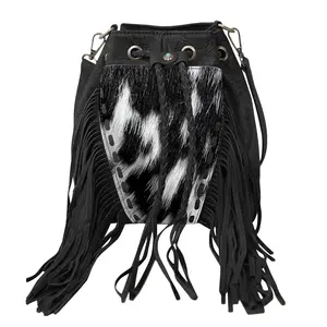 MONTANA WEST Cowhide Fringe Crossbody/Shoulder Fall Purse for Women MONTANA WEST Cowhide Fringe Crossbody/Shoulder Fall Purse for Women
