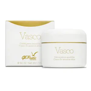 Gernetic Vasco Sensitive Skin Cream Moisturizer - Gentle Face Cream for Dry & Sensitive Skin (50ml)