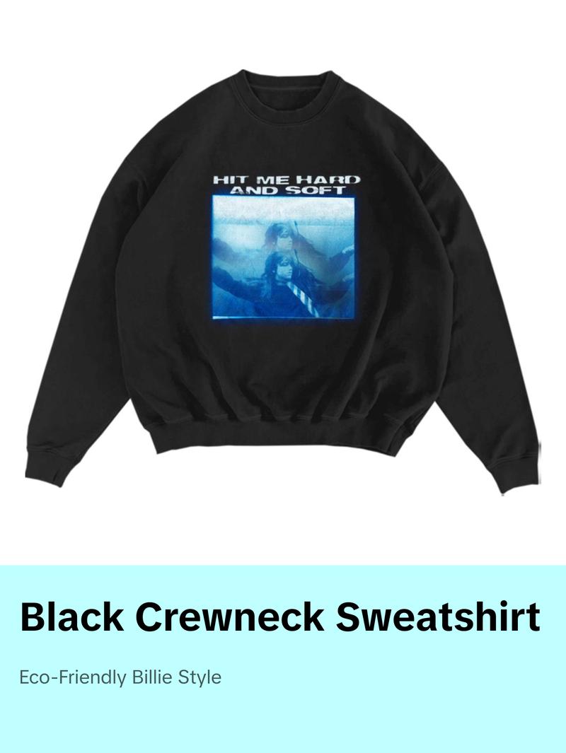 Underwater Black Crewneck Sweatshirt