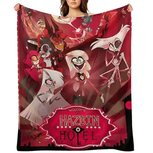 Helluva BossFlannel Blanket - Lightweight, Soft And Comfortable Gift Blanket, Suitable For Boys, Girls And Adults, Modern And Rural Decoration, Home Room Decoration, Suitable For All SeasonsD910-565