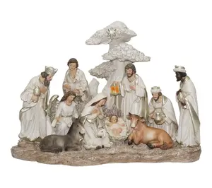 RC Home Decor 8" Nativity Scene Figurine Set Holy Family RC Home Decor 8" Nativity Scene Figurine Set Holy Family