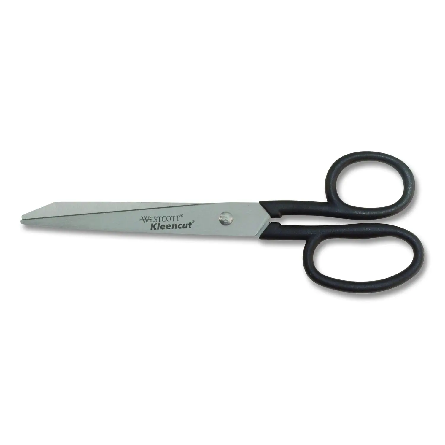 Westcott Kleencut Stainless Steel Shears 8" Black Straight Handle 19018