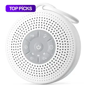 Portable Sound Machine, USB Rechargeable Wireless Multifunctional Desktop Speaker with 21 Nature Sounds, White Noise Machine for Sleep, Relaxation, Home, Office, Wireless Audio #TOP PICKS