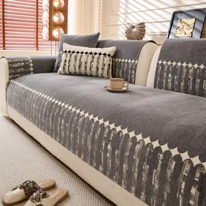 Pet-Friendly Jacquard Chenille Sofa Cushion, Sofa Slipcover, Sofa Couch Covers, Multi-Color Options, Anti-Slip Washable Cover, Ideal for Bedroom & Living Room Decor