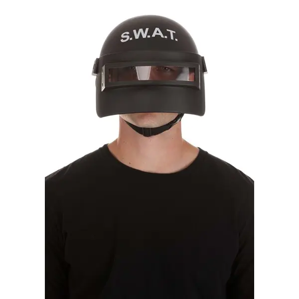 SWAT Adult Costume Visor Helmet