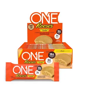 Reese's Peanut Butter Lovers, Gluten Free with 18g Protein and 3g Sugar, Pantry Staples, 2.12 oz (12 Count)