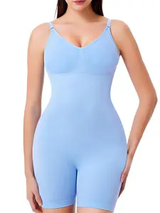 Women's Shapewear Bodysuit, Underwear, Compression, High Elasticity Fabric, Seamless Design, Adjustable Straps, Anti-Chafe, Comfortable Fit, Ideal for Daily Wear