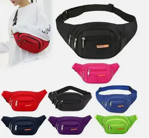 Men Women Fanny Pack Belt waist Bag Cross body Sling Shoulder Travel Sport Pouch