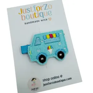 Snow Cone Hair Clips