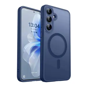 JTL Magnetic Wireless Charge Case for Samsung Galaxy S25 Ultra S24 S23 S22 A15 A35 A55 A16 Luxury Matte Translucent Magsafe Cover