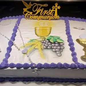 Edible Wafer Paper for First Communion or Daisy flower your choice  8.5 x 11 inch