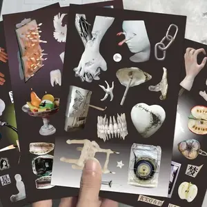 145 Creative Premium Skull Stickers for Backpacks, Pencil Cases, Keychains, New Century Design, Perfect for DIY Projects and Decorations