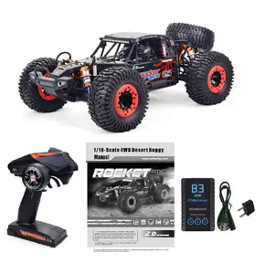 1/10 Scale Brushless Motor 4WD RC Desert Buggy for Adults, 4WD Performance, High-Efficiency Brushless Motor, Authentic Off-Road Look, Max 43 MPH Off-Road Fast RC Car with Wheel