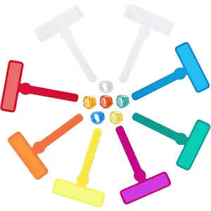 14 count Dyslexia Tools for  Guided Reading Strips Tools Colored Highlighter 8 count Overlay Strips with 6 count Finger Rings Colorful Reading Bookmark   Finger