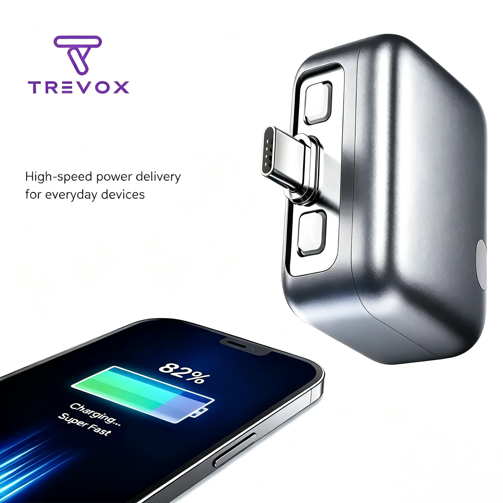 140W New Type-C Charger with Physical Power-Cut Battery Protection — Features a manual/automatic pop-out plug design for physical disconnection; supports safe overnight charging and protects battery health—a travel essential.