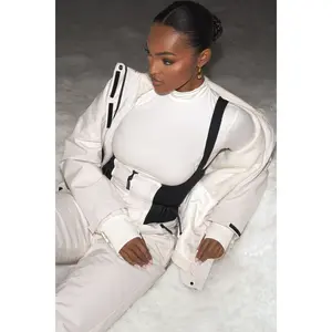 Ivory Polar Puffer Jacket