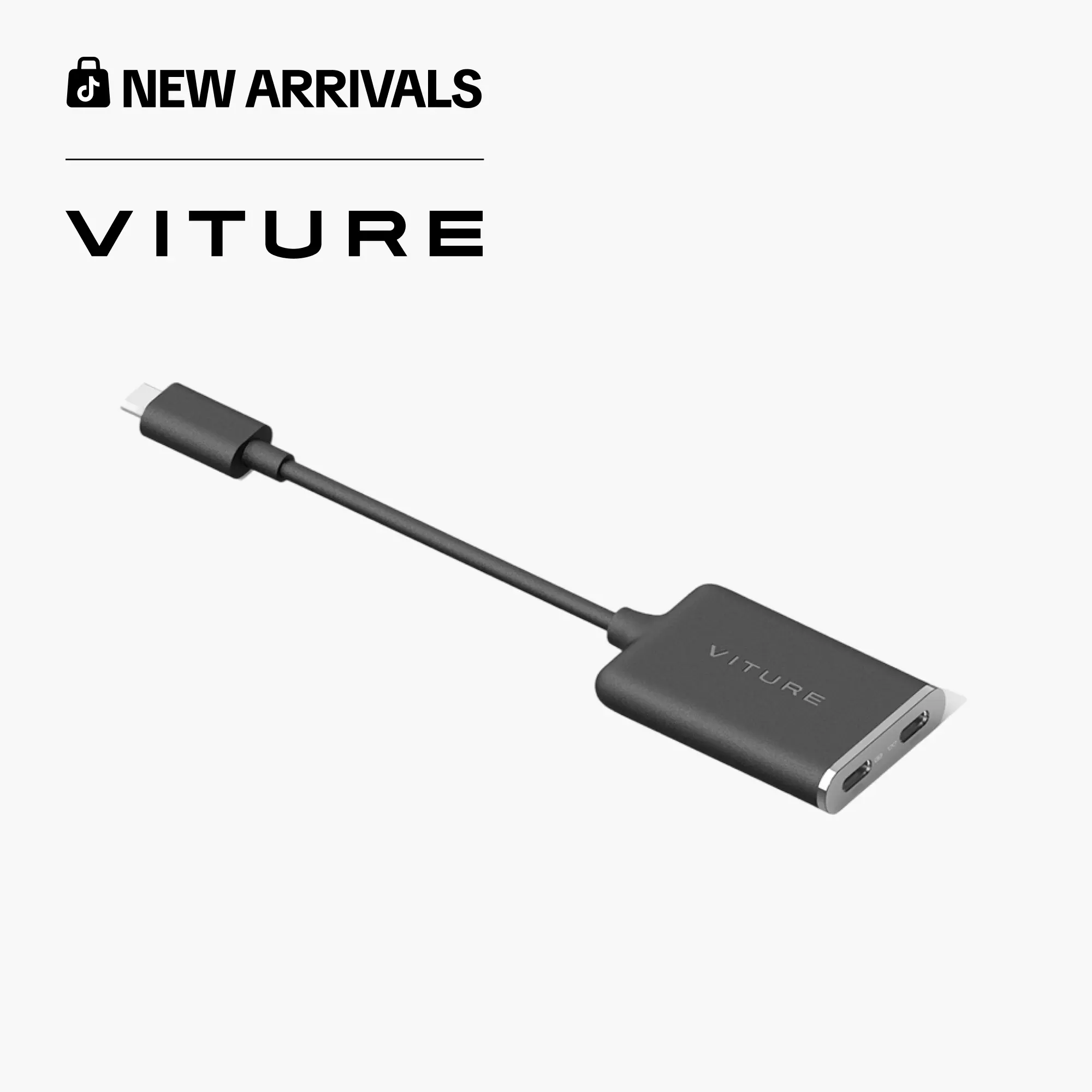 VITURE USB-C to Glasses and Charging Adapter, Charge and Play, Switch, Steam Deck