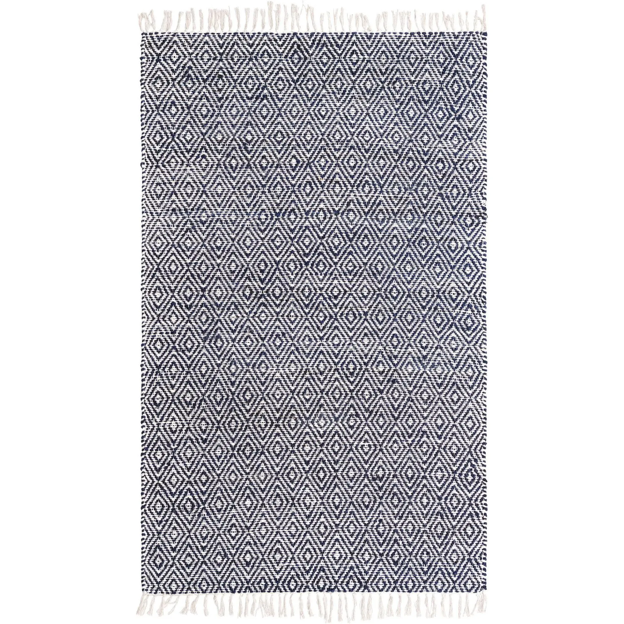 White Navy 5' 1  x  8'